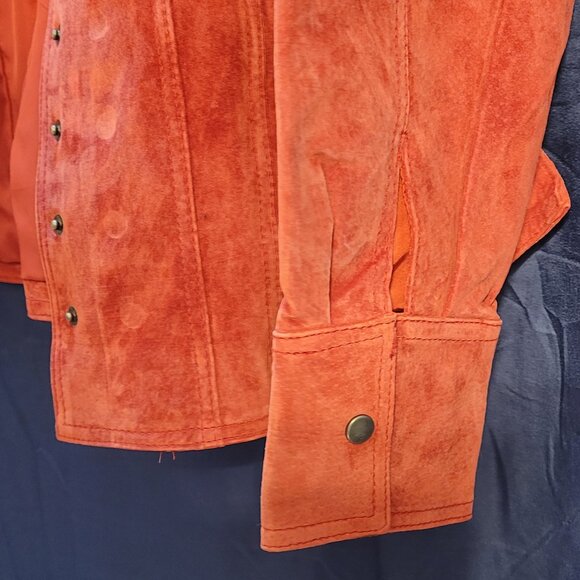 Christoper & Banks Suede Jacket/Blazer - Picture 5 of 9